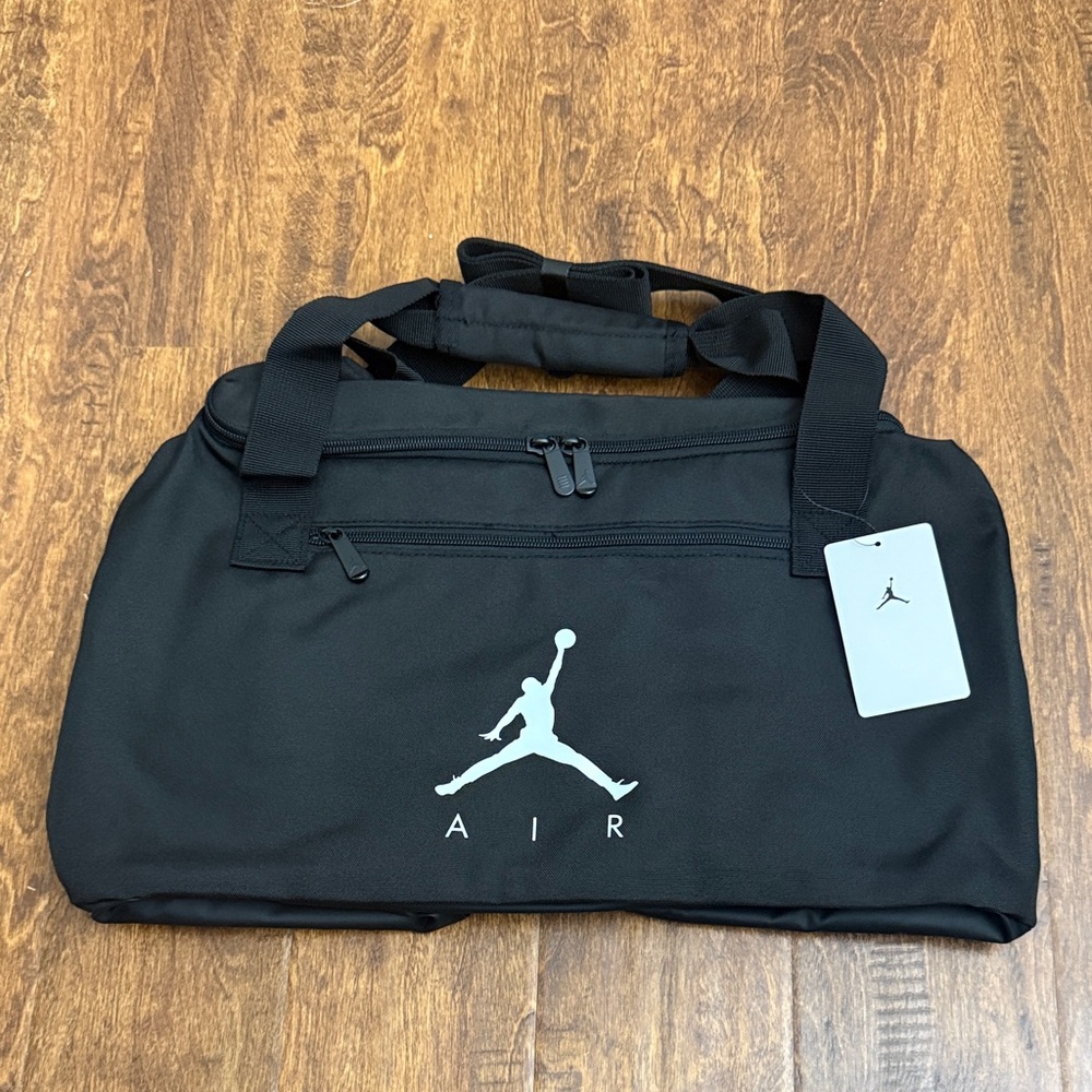 Jordan Black Duffel Bag Size S